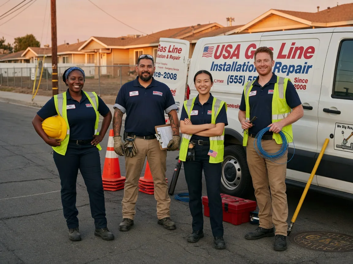 Gas Line Installation company in Wolcottville, IN