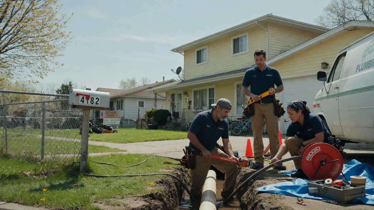Gas Line Repair in Wolcottville, IN near me